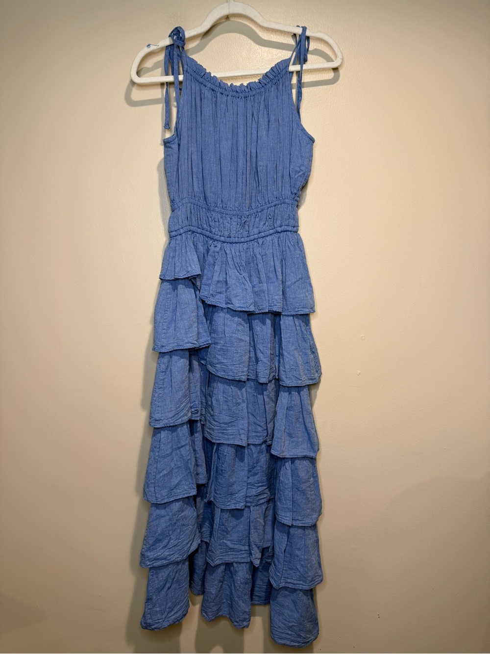 Devotion Twins Tiered Ruffled Dress Anthropologie - Picture 12 of 14